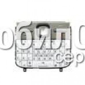 Клавиатура для Nokia E5-00 белая рус., оригинал (9790Z28)