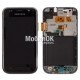 Дисплей для Samsung I9000 Glalaxy S в сборе с рамкой, черный