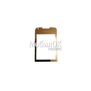 Стекло корпуса для Nokia 8800 arte золотистое