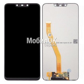Дисплей для Huawei P Smart Plus/Nova 3i черный, с тачскрином (COG)