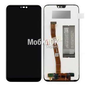 Дисплей для Huawei P20 Lite/Nova 3e черный (ANE-L21, ANE-LX19), с тачскрином (COG)