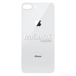 Стекло задней крышки для Apple iPhone 8 Plus белое
