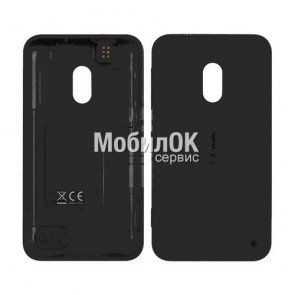 Задняя крышка для Microsoft 620 Lumia черная, с боковыми кнопками