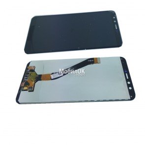 Дисплей для Huawei Honor 9 Lite черный (LLD-L31), с тачскрином