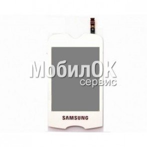 Сенсорный экран для Samsung S3370 белый