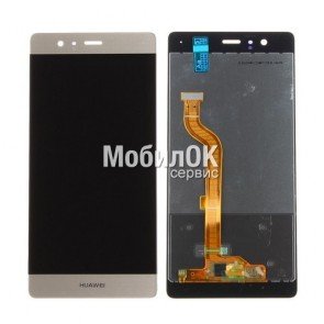 Дисплей для Huawei P9 золотистый (EVA-L09, EVA-L19, EVA-L29), с тачскрином