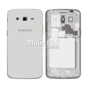 Корпус для Samsung G7102 Galaxy Grand 2 Duos белый