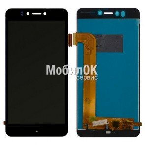 Дисплей для Prestigio MultiPhone 3531 Muze E3/7530 Muze A7/3530 Muze D3 черный, с тачскрином