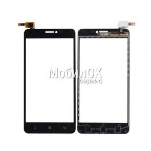 Сенсорный экран для Lenovo S850 черный
