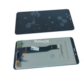 Дисплей для Xiaomi Redmi 6/Redmi 6A черный, с тачскрином