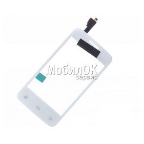 Сенсорный экран для Fly IQ434 белый