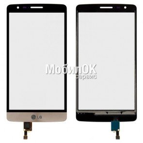 Сенсорный экран для LG G3s D724 золотистый