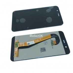 Дисплей для Huawei Nova 2 (2017) черный (PIC-L29), с тачскрином