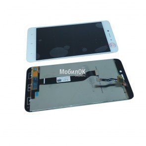 Дисплей для Xiaomi Redmi 5A белый, с тачскрином