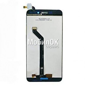 Дисплей для Huawei Honor 6C Pro/Honor V9 Play (JMM-L22) белый, с тачскрином (Тип 2)