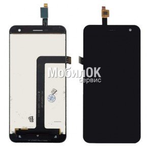 Дисплей для ZTE Blade L4 Pro черный, с тачскрином