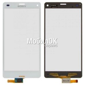 Сенсорный экран для Sony D5803 Xperia Z3 Compact белый