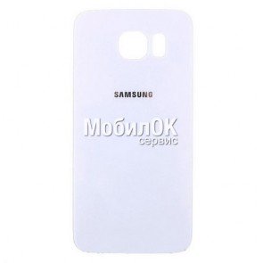Задняя крышка для Samsung G925F Galaxy S6 EDGE белая