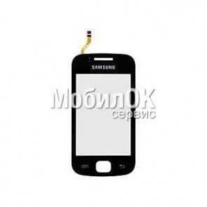 Сенсорный экран для Samsung S5660 черный