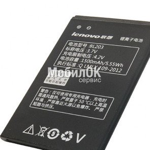 АКБ для Lenovo A369i/A269/A308T/A278T/A208T/A318/A316/A300/A238T/A218T (BL203/BL214) 1500mAh