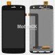 Дисплей для Fly IQ4503 черный, с тачскрином