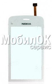 Сенсорный экран для Nokia C5-03/C5-06 белый