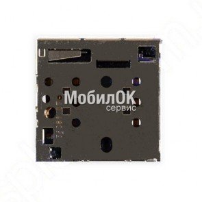 Коннектор SIM-карты для Nokia 515 Dual Sim/820 (Sim 2)