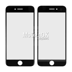 Стекло корпуса для Apple iPhone 7 черное