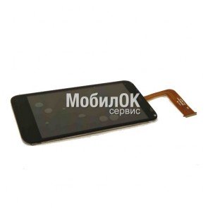 Дисплей для HTC S710 Incredible S черный, c тачскрином