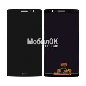 Дисплей для LG H540F/H542/H631/H635/LS770 G4 Stylus черный, с тачскрином и рамкой