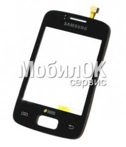 Сенсорный экран для Samsung S6102 Galaxy Y Duos черный