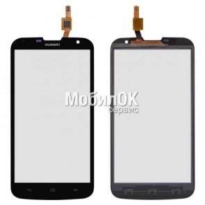 Сенсорный экран для Huawei Ascend G730-U10 черный