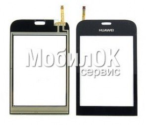 Сенсорный экран для Huawei G7010 черный