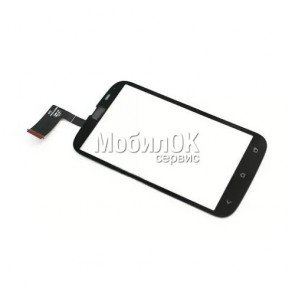 Сенсорный экран для HTC T328w Desire V черный