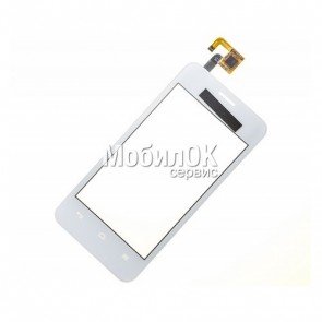 Сенсорный экран для Huawei Y320 Ascend белый (под коннектор)