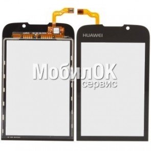 Сенсорный экран для Huawei U8230 черный