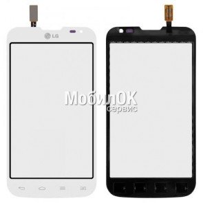 Сенсорный экран для LG D325 Optimus L70 Dual SIM белый