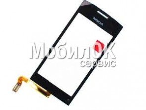 Сенсорный экран для Nokia 500 черный
