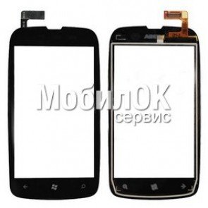 Сенсорный экран для Nokia 610 Lumia черный