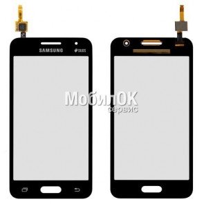 Сенсорный экран для Samsung G355H Galaxy Core 2 Duos черный