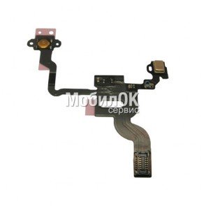 Шлейф для Apple iPhone 4 кнопки включения и подсветки дисплея (821-1388-A)