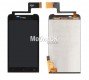 Дисплей для HTC T320e One V черный, с тачскрином