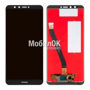 Дисплей для Huawei Y9 (2018)/Enjoy 8 Plus черный (FLA-LX1/FLA-LX3), с тачскрином