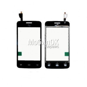 Сенсорный экран для Fly IQ434 черный