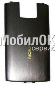 Крышка задняя для Nokia X2-00 черная, оригинал (9501652)