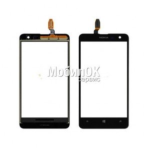 Сенсорный экран для Nokia 625 Lumia черный