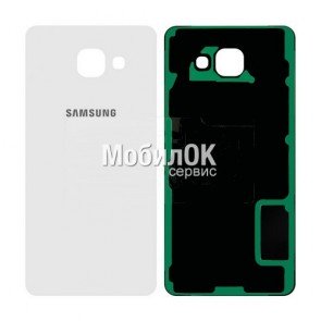 Задняя крышка для Samsung A510 Galaxy A5 (2016) белая