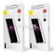 Ударопрочное защитное стекло Baseus для Apple iPhone X/Xs/11 Pro черное (2шт./бампер)