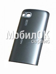 Задняя крышка для Nokia C3-01 серая, оригинал (0257475)