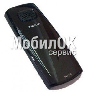 Задняя крышка для Nokia X1-00 оригинал, темно-серая (0258793)